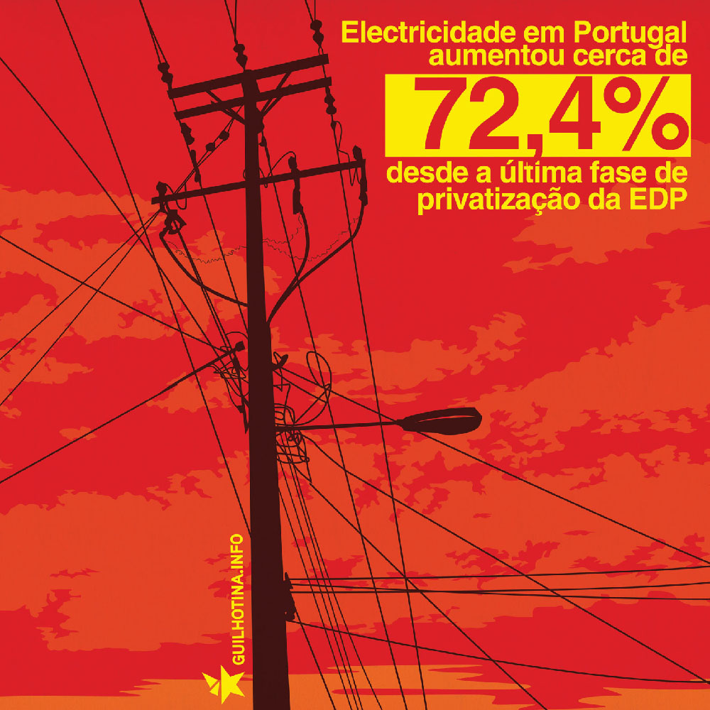 Illustration of power line over sunset.